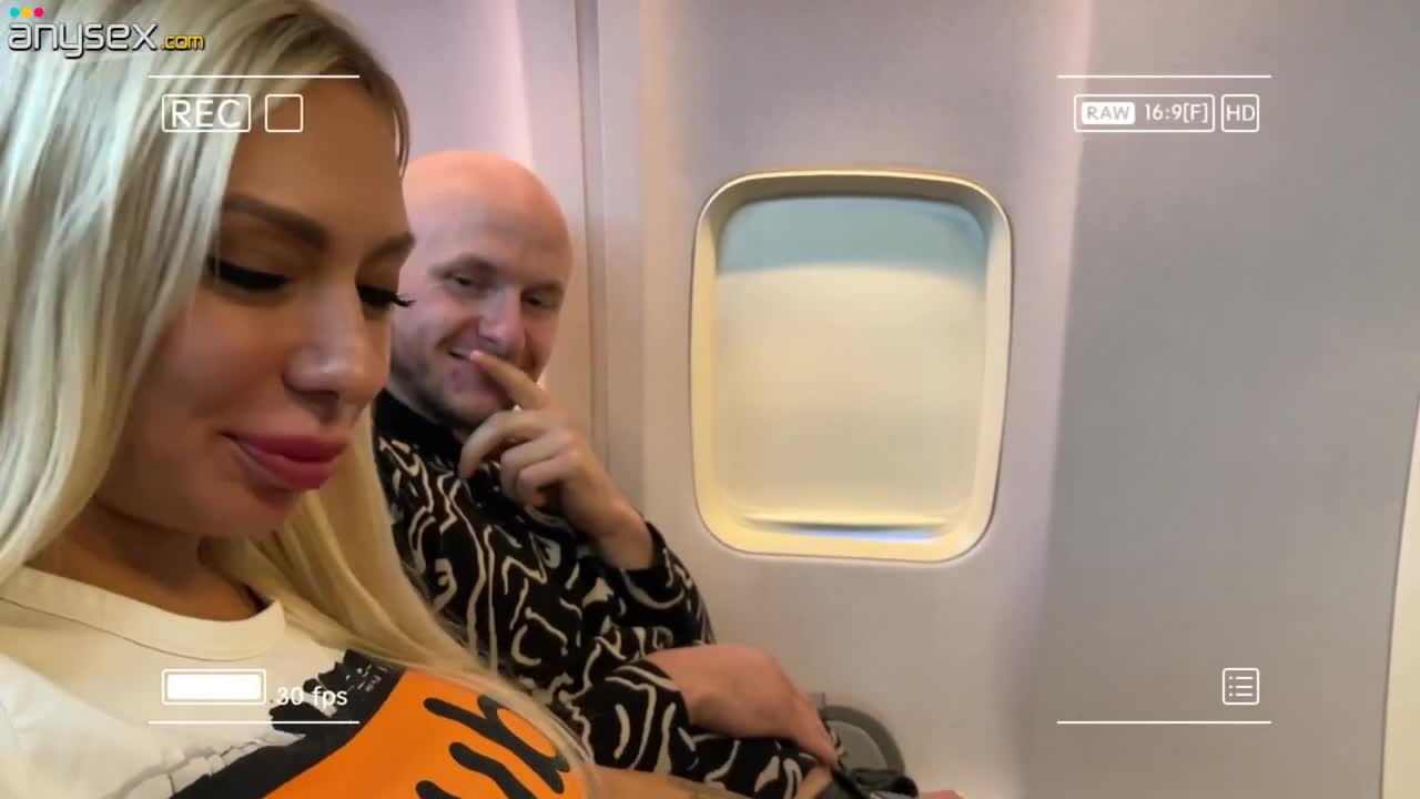 Horny Russian slut really loves to get threesomed on a plane Free Porn Videos | ePornAny.