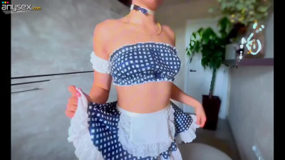 My big ass stepmom Miss Savage dressed like a coquette is making me cum like a fountain