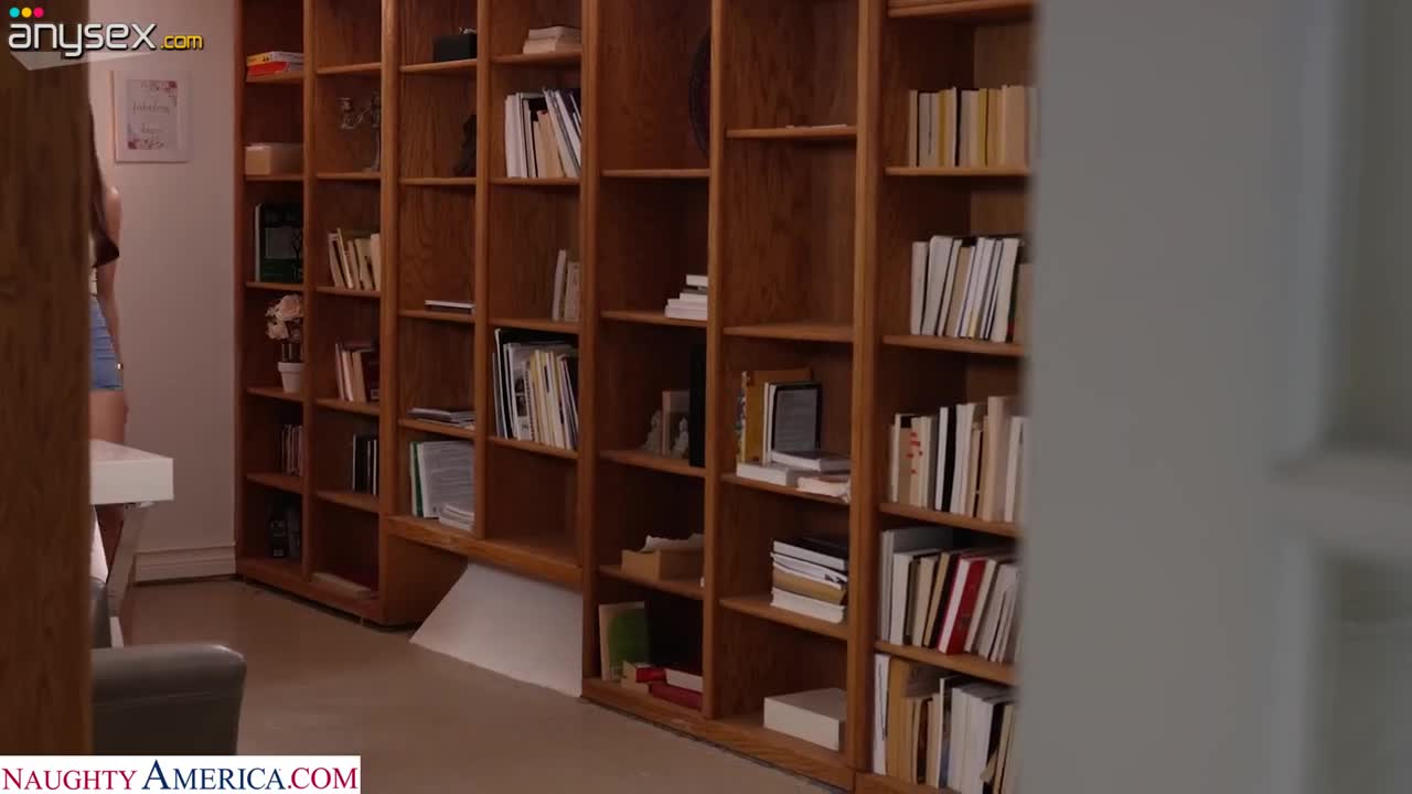 In a secluded corner of the library, Melissa Stratton gives a lesson for a student Free Porn Videos | ePornAny.