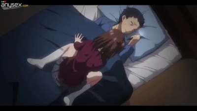 Shy hentai school girl is having the first sex in her life with her aroused boyfriend