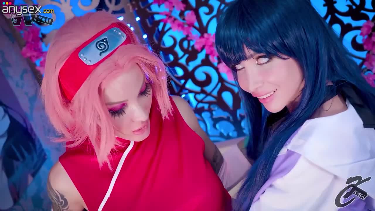 Slutty Hinata and Sakura are tired of waiting for Naruto and Saske so they please each other their way Free Porn Videos | ePornAny.