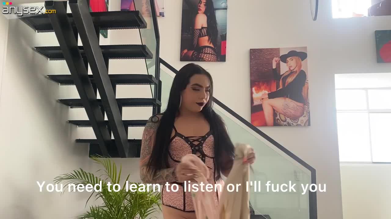 Enticing masturbation of a big dick with dirty talk from a sexy Latin tranny. Free Porn Videos | ePornAny.