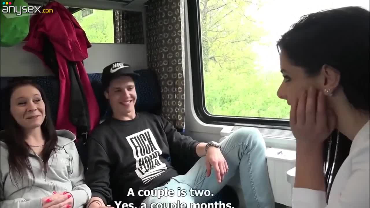 The guys swapped chicks and had sex on the train Free Porn Videos | ePornAny.