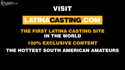 Adorable young latina gets nailed really intensively at a porn casting